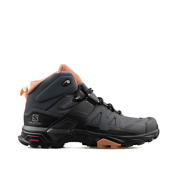 hot salomon x ultra mid gore-tex hiking boots for women, ebony